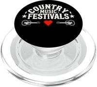 Me encantan los Festivales de música Country - Muestra tu era de música Country PopSockets PopGrip para MagSafe