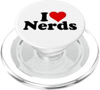 ME ENCANTAN LOS Geeks DE Heart Nerds PopSockets PopGrip para MagSafe
