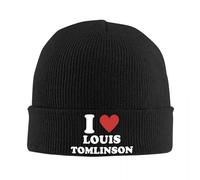 Me encantan los Gorros de Punto de Louis Tomlinson, Gorros de otoño e Invierno, Gorros de Hip Hop cálidos para Hombres, Regalo de Mujer