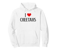 Me encantan los guepardos, me encantan los guepardos, el Gran Gato Amante de los guepardos Sudadera con Capucha