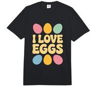 Me encantan los Huevos, una Delicia Vibrante en Colores Pastel Comfort Colors Adult Heavyweight T-Shirt
