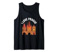 Me encantan los iconos arquitectónicos de Praga Camiseta sin Mangas