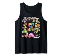 Me encantan los Insectos no amados Entomología de Insectos Entomólogo Ciencia Camiseta sin Mangas