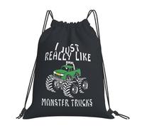 Me Encantan Los Monster Trucks. Mujer Hombre Bolsa De Deporte Gran Capacidad Bolsa De Gimnasio Plegable Mochilas Deportiva Para Baloncesto Voleibol Acampada