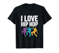 Me encantan los Movimientos Vibrantes de Baile Hip Hop Camiseta