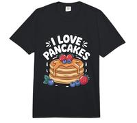 Me encantan los panqueques Cute Berry Stack Fun Comfort Colors Adult Heavyweight T-Shirt