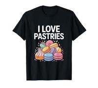 Me encantan los pasteles, coloridas y dulces delicias Camiseta