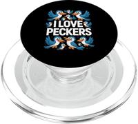 Me encantan los peckers Humor para observar Aves PopSockets PopGrip para MagSafe