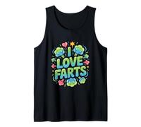 Me encantan los pedos Entusiasta del humor divertido Camiseta sin Mangas