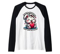 Me encantan los peluches, tú no tanto, peluche Camiseta Manga Raglan