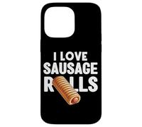 Me encantan los Rollos de Salchichas, los Amantes de la pastelería, los Que comen Salchichas Carcasa para iPhone 14 Pro MAX