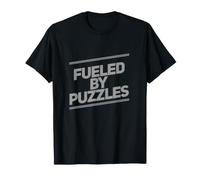 Me encantan los Rompecabezas alimentados por Rompecabezas Citas Divertidas Camiseta