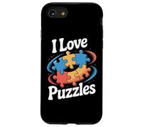 Me encantan los rompecabezas, diseño para entusiastas de los rompecabezas Carcasa para iPhone SE (2020) / 7 / 8