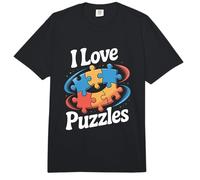 Me encantan los Rompecabezas, diseño para entusiastas de los Rompecabezas Comfort Colors Adult Heavyweight T-Shirt