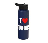 Me encantan los Tudors para los estudiantes de historia Profesores e historiadores. Stainless Steel Insulated Water Bottle