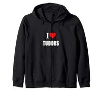 Me encantan los Tudors para los Estudiantes de Historia Profesores e historiadores. Sudadera con Capucha