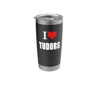 Me encantan los Tudors para los estudiantes de historia Profesores e historiadores. Vaso térmico de acero inoxidable de doble pared