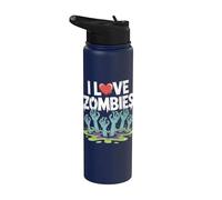 Me encantan los zom reepy Undead Rising Hands Stainless Steel Insulated Water Bottle