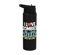 Me encantan los zom reepy Undead Rising Hands Stainless Steel Insulated Water Bottle