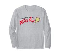 Me encantan mis caramelos retro de Astro Pop Manga Larga
