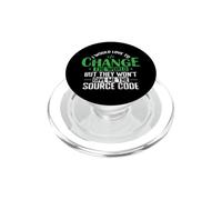 Me encantaría Cambiar el Mundo con código Fuente PopSockets PopGrip para MagSafe