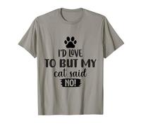 Me encantaría, Pero mi Perro Dijo Que no era introvertido Divertido Camiseta