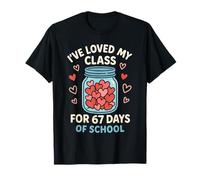 Me encantó mi Clase por 67 días de Escuela Maestro de San Valentín Camiseta