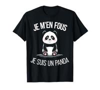 Me enloquece Soy un Panda Animal Regalo Niño Navidad Camiseta
