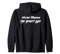 Me estás destrozando Lisa | 2000's Cult Movie Peor Sudadera con Capucha