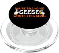 Me estás Diciendo Que Gansos escribió Esta canción Productor Música Meme PopSockets PopGrip para MagSafe