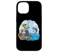 Me fui a pescar con un gato junto al muelle Carcasa para iPhone 14
