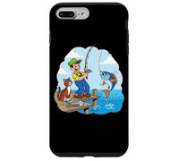 Me fui a pescar con un gato junto al muelle Carcasa para iPhone 7 Plus/8 Plus