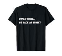 Me FUI a Pescar... Volver al Atardecer Camiseta