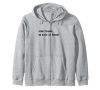 Me FUI a Pescar... Volver al Atardecer Sudadera con Capucha
