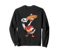 Me Goose Ta Fiesta Mexicana Divertido Español México Juego de palabras tonto Sudadera