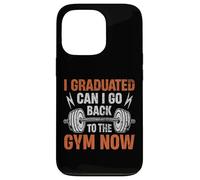 Me gradué ¿Puedo volver al gimnasio ahora? Carcasa para iPhone 13 Pro