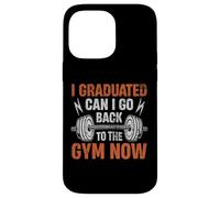 Me gradué ¿Puedo volver al gimnasio ahora? Carcasa para iPhone 14 Pro Max