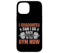 Me gradué ¿Puedo volver al gimnasio ahora? Carcasa para iPhone 15