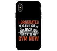 Me gradué ¿Puedo volver al gimnasio ahora? Carcasa para iPhone X/XS