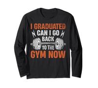 Me gradué ¿Puedo volver al gimnasio ahora? Manga Larga