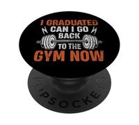 Me gradué ¿Puedo volver al gimnasio ahora? PopSockets PopGrip Adhesivo