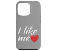 Me gusta - así de fácil es el divertido dicho corazón rojo Carcasa para iPhone 13 Pro