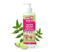 ME GUSTA Champú Anti-Insectos Repelente para Perros y Gatos | con 3 Activos Naturales: Margosa, Geraniol y Lavandino | Protege contra Insectos | Cítrico | 300ml