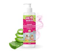 ME GUSTA Champú Eliminador de Olores para Perros y Gatos | Elimina Malos Olores, Revitaliza e Hidrata el Pelaje | con Colágeno y Tensioactivos Suaves | Aroma a Talco | 300ml
