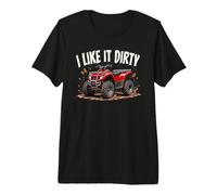 Me Gusta Dirty Offroad 4X4 ATV Camiseta Premium