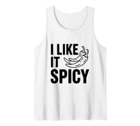 Me Gusta el Amante del Pimiento Picante Picante para los Amantes de la Comida Camiseta sin Mangas