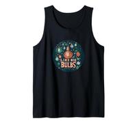Me Gusta el discurso de bulbos Grandes para un Look navideño Divertido y Travieso Camiseta sin Mangas