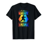 Me Gusta el Karate y Tal Vez como 3 Personas Camiseta