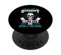 Me Gusta el Sexo y ser mecánico PopSockets PopGrip Adhesivo