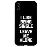 Me Gusta Estar Soltero (Déjame en Paz) -Dicho Divertido sarcástico Carcasa para iPhone XS MAX